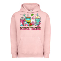 Pigment Salmon science teacher coffee cups Urban Hoodie - Zillion Design Studio