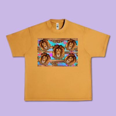 Lion Urban Heavy Tee Designed By Artiststas