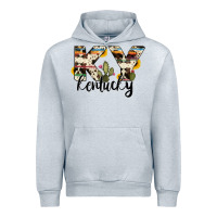 Heather Grey kentucky state cowhide serape cactus Urban Hoodie - RanaPortraitStore