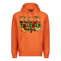 Carrot Black Teacher magic juneteenth Premium Hoodie - Zillion Design Studio