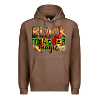 Chestnut Black Teacher magic juneteenth Premium Hoodie - Zillion Design Studio