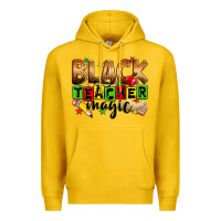 Lemon Black Teacher magic juneteenth Premium Hoodie - Zillion Design Studio