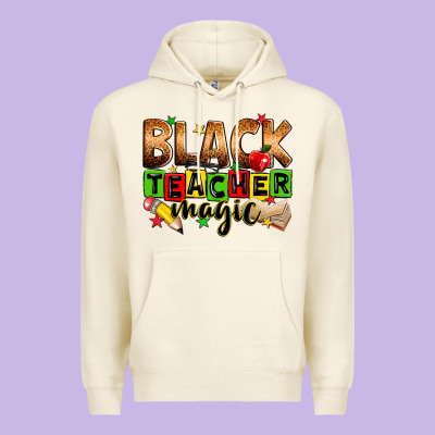 Black Teacher Magic Juneteenth Premium Hoodie Designed By Zillion Design Studio