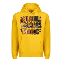 Lemon Black Teacher magic juneteenth Premium Hoodie - Zillion Design Studio