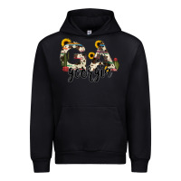 Black georgia state cowhide serape cactus Urban Hoodie - RanaPortraitStore