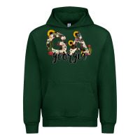 Forest Green georgia state cowhide serape cactus Urban Hoodie - RanaPortraitStore