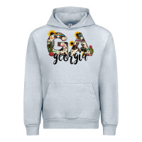 Heather Grey georgia state cowhide serape cactus Urban Hoodie - RanaPortraitStore