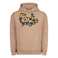 Pigment Burro georgia state cowhide serape cactus Urban Hoodie - RanaPortraitStore