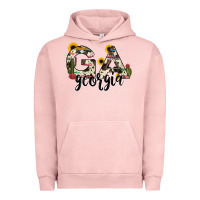 Pigment Salmon georgia state cowhide serape cactus Urban Hoodie - RanaPortraitStore