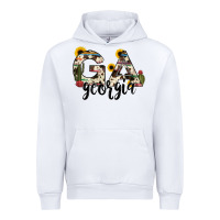 White georgia state cowhide serape cactus Urban Hoodie - RanaPortraitStore