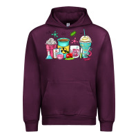 Mauve Wine science teacher coffee cups Urban Hoodie - Zillion Design Studio