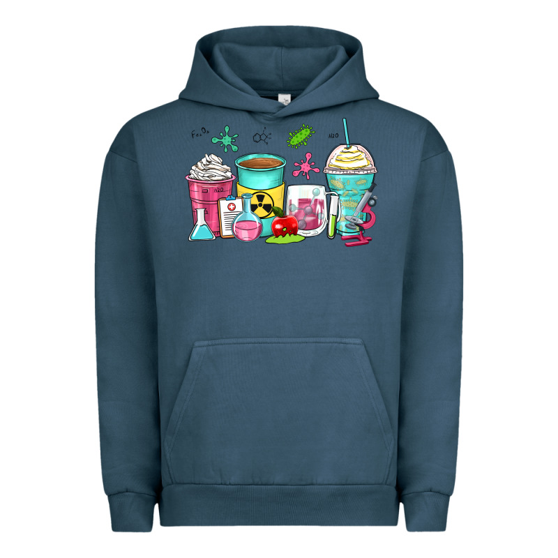 Science Teacher Coffee Cups Urban Hoodie by Zillion Design Studio | Teevron