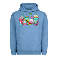 Pigment Pebble Blue science teacher coffee cups Urban Hoodie - Zillion Design Studio