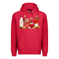 Cardinal santa fuel coffee cups Premium Hoodie - texasbilliewilder