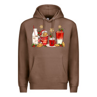 Chestnut santa fuel coffee cups Premium Hoodie - texasbilliewilder