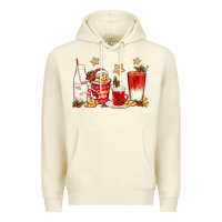 Sandshell santa fuel coffee cups Premium Hoodie - texasbilliewilder