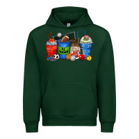 Forest Green p.e. teacher coffee cups Urban Hoodie - Zillion Design Studio