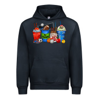Navy p.e. teacher coffee cups Urban Hoodie - Zillion Design Studio