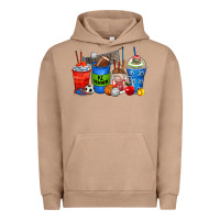 Pigment Burro p.e. teacher coffee cups Urban Hoodie - Zillion Design Studio