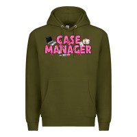Army Green breast cancer case manager Premium Hoodie - texasbilliewilder