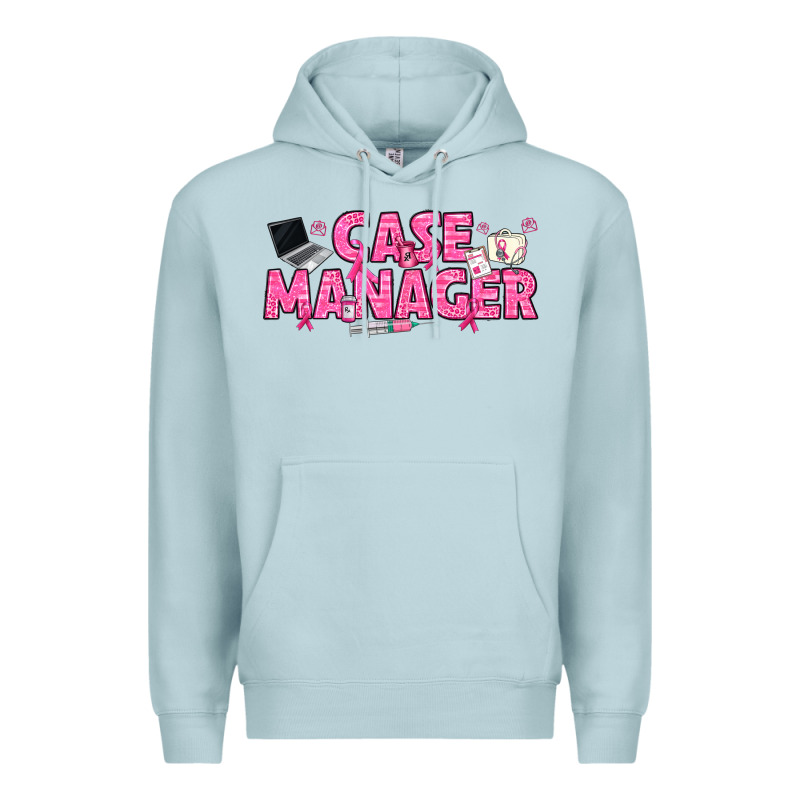 Breast Cancer Case Manager Premium Hoodie by texasbilliewilder | Teevron