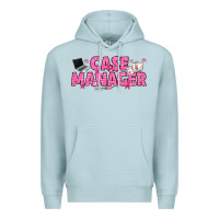 Blue Mist breast cancer case manager Premium Hoodie - texasbilliewilder