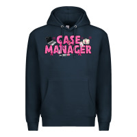 Navy breast cancer case manager Premium Hoodie - texasbilliewilder
