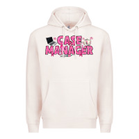 Pale Pink breast cancer case manager Premium Hoodie - texasbilliewilder
