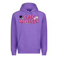 Purple breast cancer case manager Premium Hoodie - texasbilliewilder