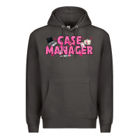 Smoke breast cancer case manager Premium Hoodie - texasbilliewilder