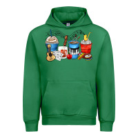Emerald music teacher coffee cups Urban Hoodie - Zillion Design Studio