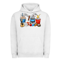 Pigment Lunar Rock music teacher coffee cups Urban Hoodie - Zillion Design Studio