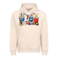 Sandshell music teacher coffee cups Urban Hoodie - Zillion Design Studio