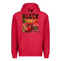 Cardinal Black Teacher's are dope juneteenth Premium Hoodie - Zillion Design Studio