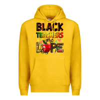 Lemon Black Teacher's are dope juneteenth Premium Hoodie - Zillion Design Studio