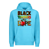 Ocean Blue Black Teacher's are dope juneteenth Premium Hoodie - Zillion Design Studio