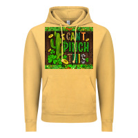 Vintage Mustard shamrock bomb cant pinch this Vintage Hoodie - AdoDesignShop