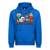 Cobalt music teacher coffee cups Urban Hoodie - Zillion Design Studio