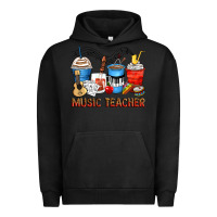 Pigment Black music teacher coffee cups Urban Hoodie - Zillion Design Studio