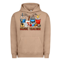 Pigment Burro music teacher coffee cups Urban Hoodie - Zillion Design Studio