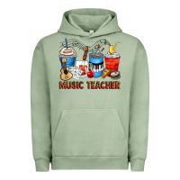 Pigment Oil Green music teacher coffee cups Urban Hoodie - Zillion Design Studio