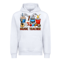 White music teacher coffee cups Urban Hoodie - Zillion Design Studio