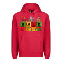 Cardinal Black the prime element juneteenth Premium Hoodie - Zillion Design Studio