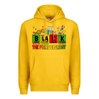 Lemon Black the prime element juneteenth Premium Hoodie - Zillion Design Studio