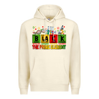 Sandshell Black the prime element juneteenth Premium Hoodie - Zillion Design Studio