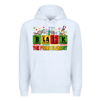 White Black the prime element juneteenth Premium Hoodie - Zillion Design Studio