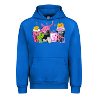 Cobalt neon western coffee cups Urban Hoodie - Zillion Design Studio