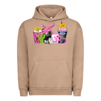 Pigment Burro neon western coffee cups Urban Hoodie - Zillion Design Studio