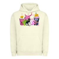 Pigment Pistachio neon western coffee cups Urban Hoodie - Zillion Design Studio
