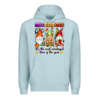 Blue Mist hallothanksmas its the most wonderful time of the Premium Hoodie - texasbilliewilder